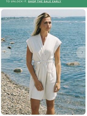Harly Jae Coco Terry Beach Cover Up Size XS